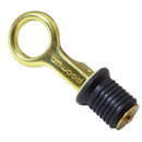 Attwood Snap Drain Plug, Brass Snap-Handle