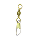 Eagle Claw Barrel Swivel w/ Safety Snap