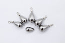 Tungsten Tear Drop Shot Weights Round 1pz